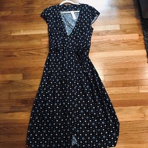 J Crew Mercantile Floral Wrap Dress NWT